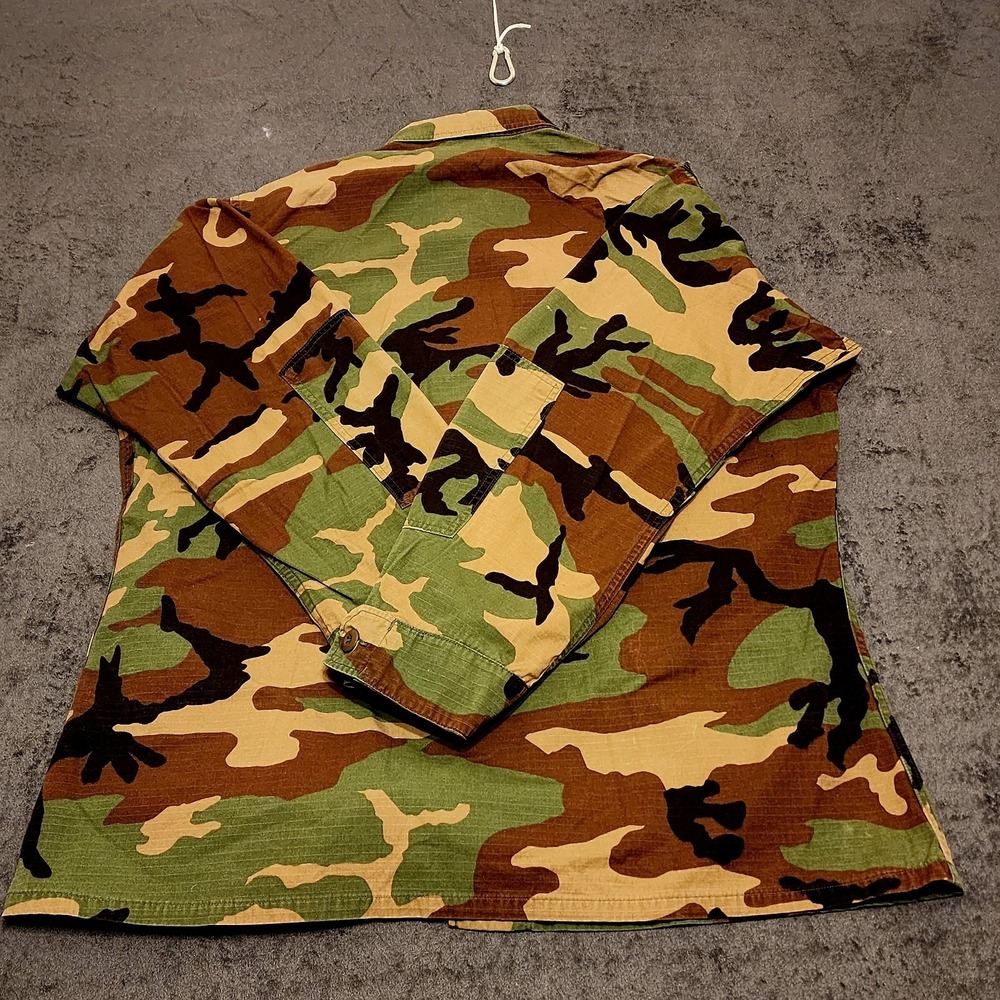 Camouflage BDU Field Jacket/Shirt XL Long NATO 8415-01-390-8552 - Picture 6 of 6
